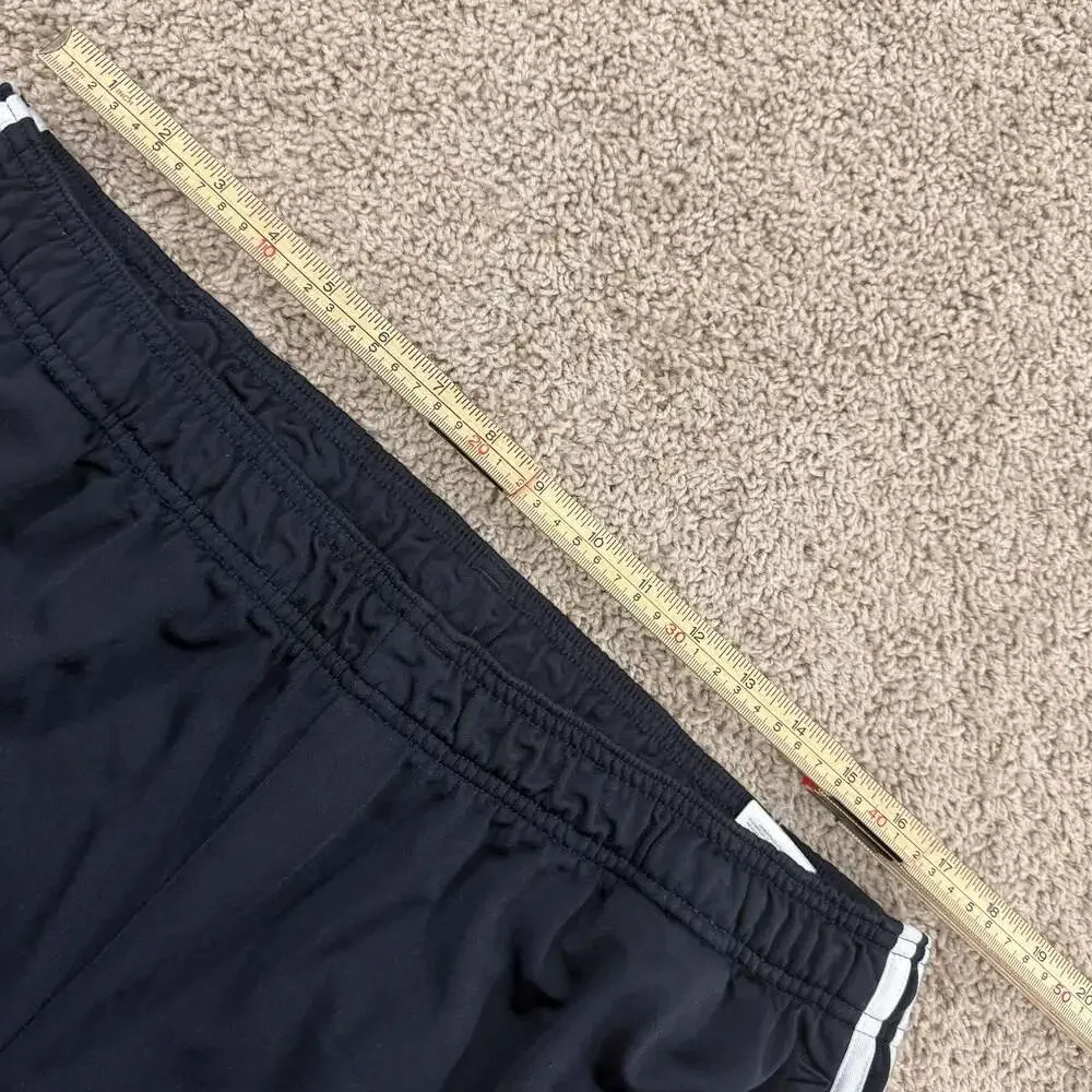 Adidas Primegreen Track Pants Mens 2XL Black 3 Stripe Athletic Jogger Pants